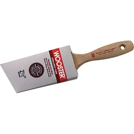 Wooster 4177 2.5 in. Ultra Pro Lind Beck Sable Firm Angle Varnish Brush 71497184450
